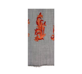 Acanthus Stole Pashmina & Scarves Burnt Orange 