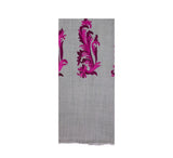 Acanthus Stole Pashmina & Scarves Fuchsia 