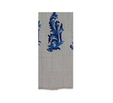 Acanthus Stole Pashmina & Scarves Navy 