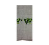 Acanthus Wave Stole Pashmina & Scarves Fern Green 