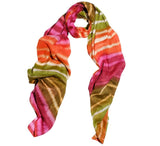 Batik Stripe Shawl Pashmina & Scarves 