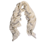 Beaded Laurel Stole Pashmina & Scarves 