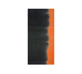 Border Ombre Scarf Pashmina & Scarves Black / Burnt Orange 