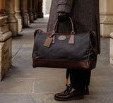Carry-On Weekend Waxed Canvas Holdall Luggage 