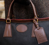 Carry-On Weekend Waxed Canvas Holdall Luggage 