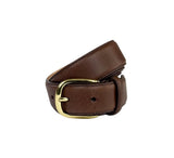 Classic Calf Belt Belt Dark Brown / Gilt 32 