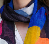 Daisy Linen Scarf Pashmina & Scarves 