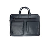Double Pocket Briefcase Briefcase Navy 