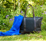 Elton Waxed Canvas Shopper Handbags 