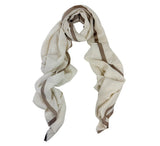 Fine Cashmere Border Stole Pashmina & Scarves 