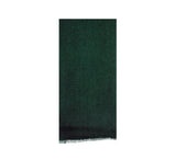 Fine Cashmere Border Stole Pashmina & Scarves Bottle Green 