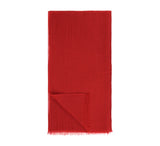 Gauze Cashmere Shawl Pashmina & Scarves Dark Red 