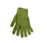 Ladies Cashmere Gloves Textiles Forest Green 