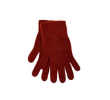 Ladies Cashmere Knitted Gloves Textiles Brick 