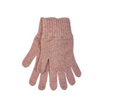 Ladies Cashmere Knitted Gloves Textiles Dusty Pink 