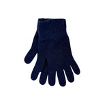 Ladies Cashmere Knitted Gloves Textiles Navy 