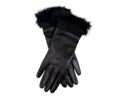 Ladies Fur & Cashmere Lined Gloves Gloves 