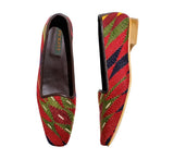 Ladies Kilim Slippers EU40 / UK7 Kilim Slippers/Trainers Dark Red 