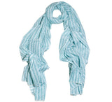Laurel Print Shawl Pashmina & Scarves 