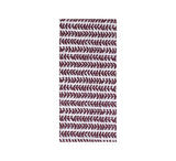 Laurel Print Shawl Pashmina & Scarves Burgundy 