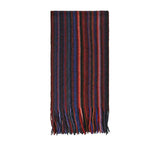 Multistripe Lambswool Scarf Pashmina & Scarves Raspberry 