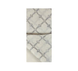 Nepalese Trellis Stole Pashmina & Scarves Ivory 