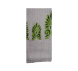 Palmette Stole Pashmina & Scarves Fern Green 