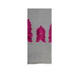 Palmette Stole Pashmina & Scarves Fuchsia 