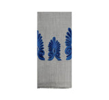 Palmette Stole Pashmina & Scarves Navy 