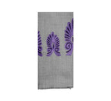 Palmette Stole Pashmina & Scarves Purple 