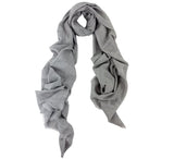 Plain Melange Stole Pashmina & Scarves 
