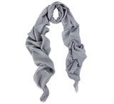 Plain Melange Stole Pashmina & Scarves 