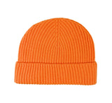 Ribbed Lambswool Hat Textiles Coral 