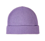Ribbed Lambswool Hat Textiles Cornflower 