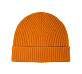 Ribbed Lambswool Hat Textiles Mustard 
