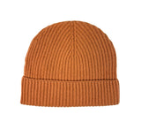 Ribbed Lambswool Hat Textiles Peach 