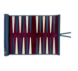 Roll Up Backgammon Games Navy / White / Navy 
