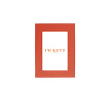Small Classic Photo Frame Photo Frames & Albums Bright Orange 