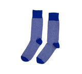 Striped Socks Textiles Royal Blue / Pale Pink 