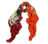 Summer Leaf Stole Pashmina & Scarves 