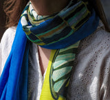 Summer Leaf Stole Pashmina & Scarves 
