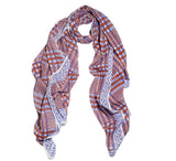 Summer Plaid Shawl Pashmina & Scarves 