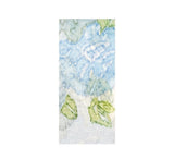 Three Flower Motif Shawl Pashmina & Scarves Blue 