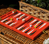 Travel Magnetic Backgammon Set Games 
