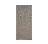 Treillis Papillon Stole Pashmina & Scarves Grey 