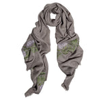 Wisteria Stole Pashmina & Scarves Ivory 
