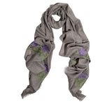Wisteria Stole Pashmina & Scarves Purple 