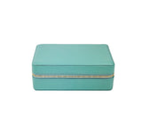 Zip Jewellery Box Jewellery & Cufflink Boxes Aqua 