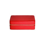 Zip Jewellery Box Jewellery & Cufflink Boxes Red 