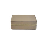 Zip Jewellery Box Jewellery & Cufflink Boxes Taupe 